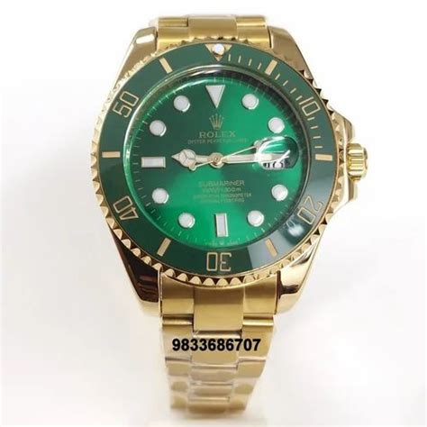 green gold rolex submariner|rolex submariner kermit 2022.